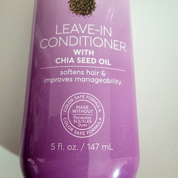 Found Leave In Conditioner with Chia Seed Oil 5 FL OZ NEW - Picture 2 of 12